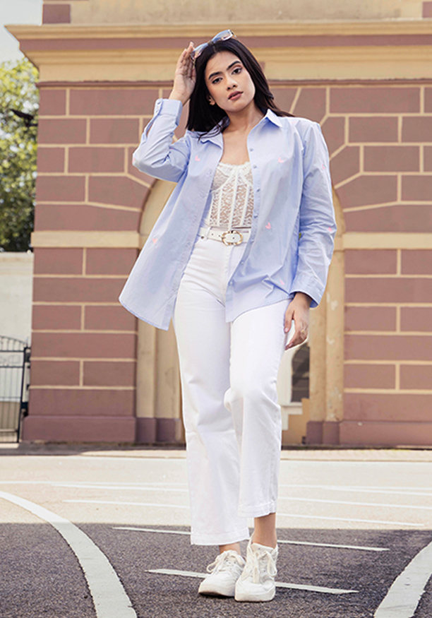 ZERAH EMB BLOUSE